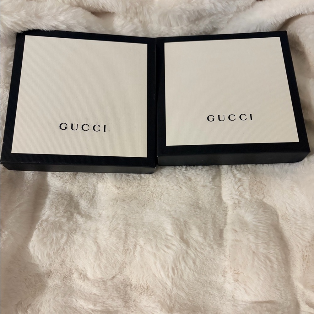 Gucci Black and Gold Dragon Embroidered Heeled Boots - Picture 9 of 12